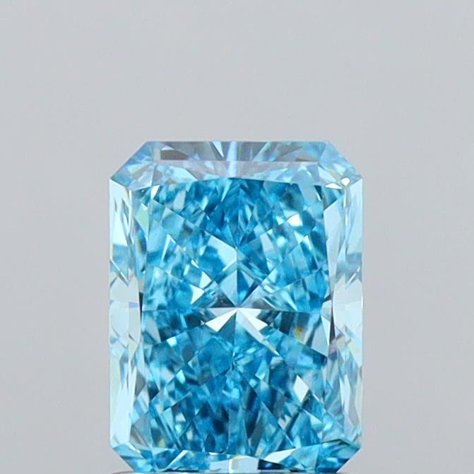 1.36ct Radiant  VVS2 Lab Created Diamond