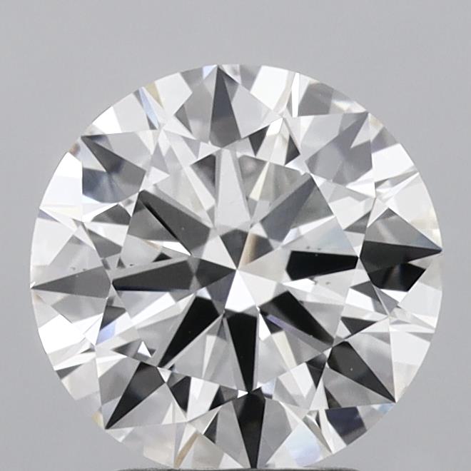 2.81ct Round F VS1 Lab Created Diamond