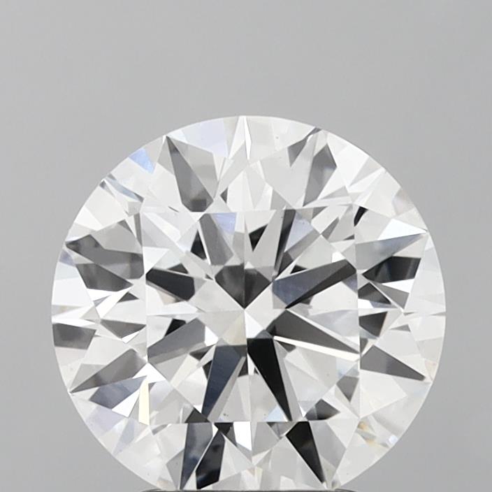 2.91ct Round E VVS2 Lab Created Diamond