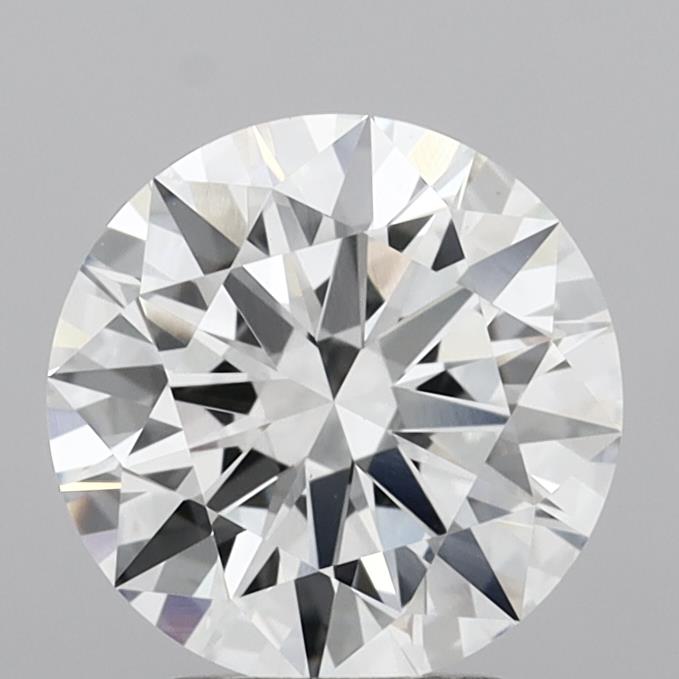 2.87ct Round E VVS2 Lab Created Diamond
