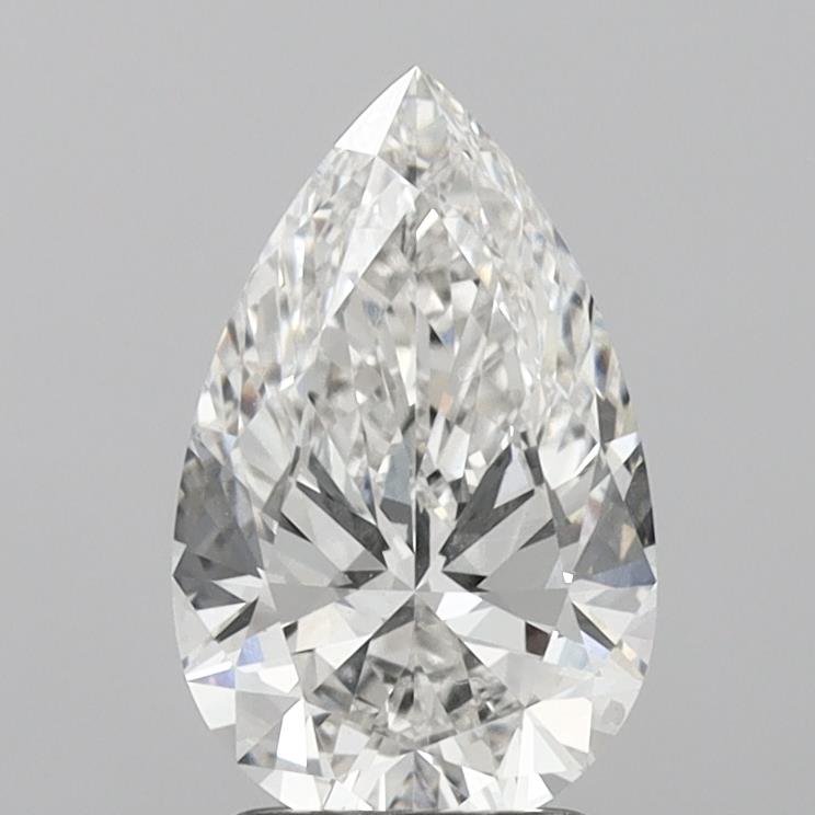 2.1ct Pear G VS1 Lab Created Diamond
