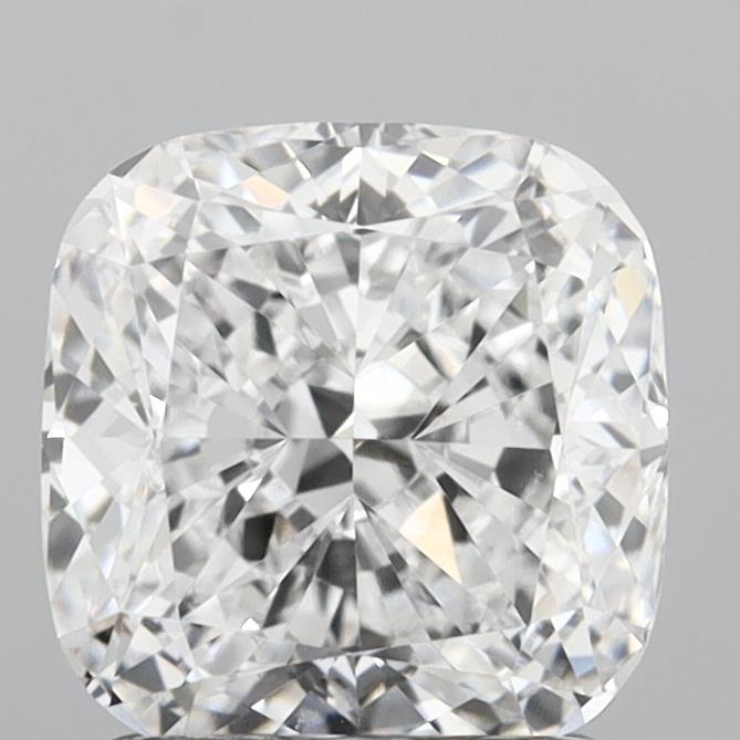 2.01ct Cushion D VVS2 Lab Created Diamond