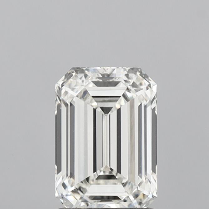 1.38ct Emerald G VVS2 Lab Created Diamond