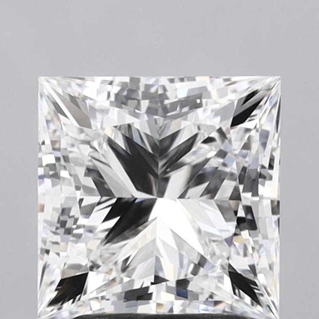 2.74ct Princess E VVS1 Lab Created Diamond