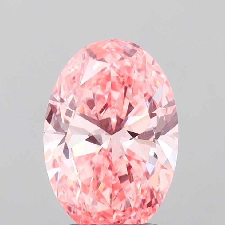 2.03ct Oval  VVS2 Lab Created Diamond