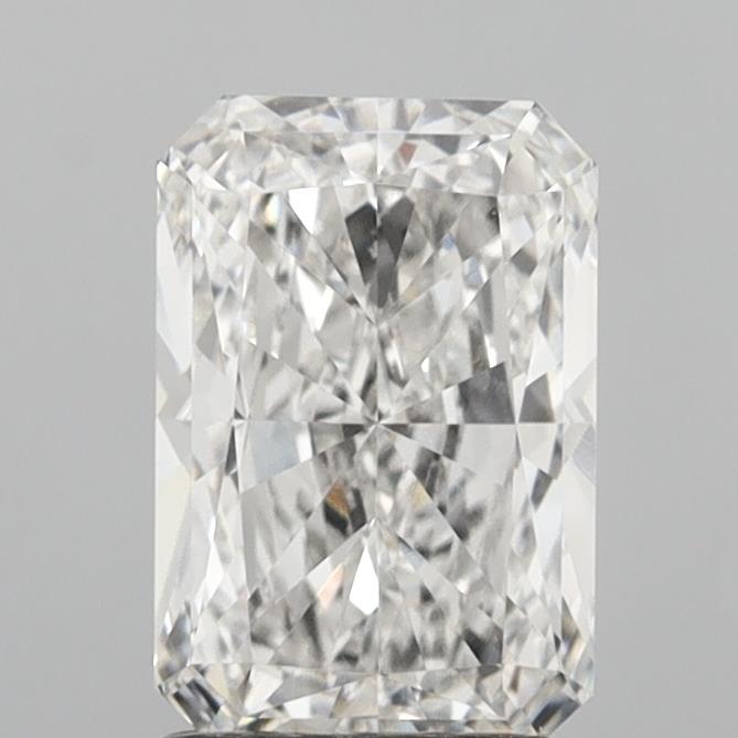 2.52ct Radiant F VVS2 Lab Created Diamond