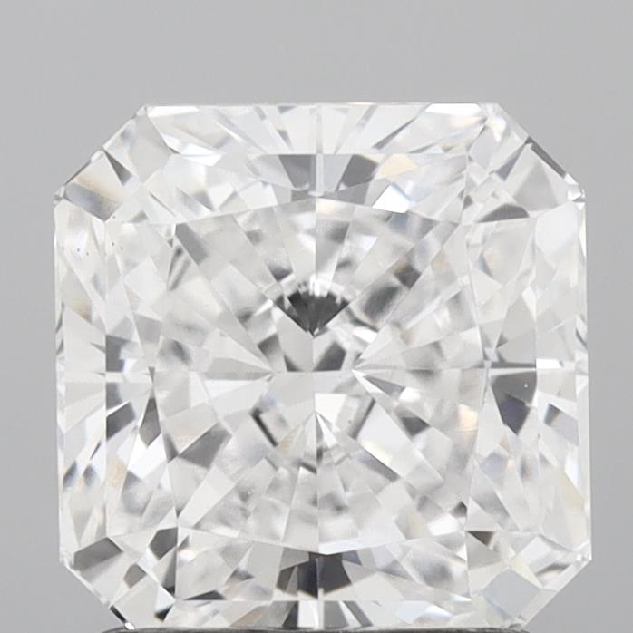 1.6ct Radiant D VS1 Lab Created Diamond