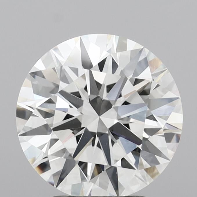 2.93ct Round F VVS2 Lab Created Diamond