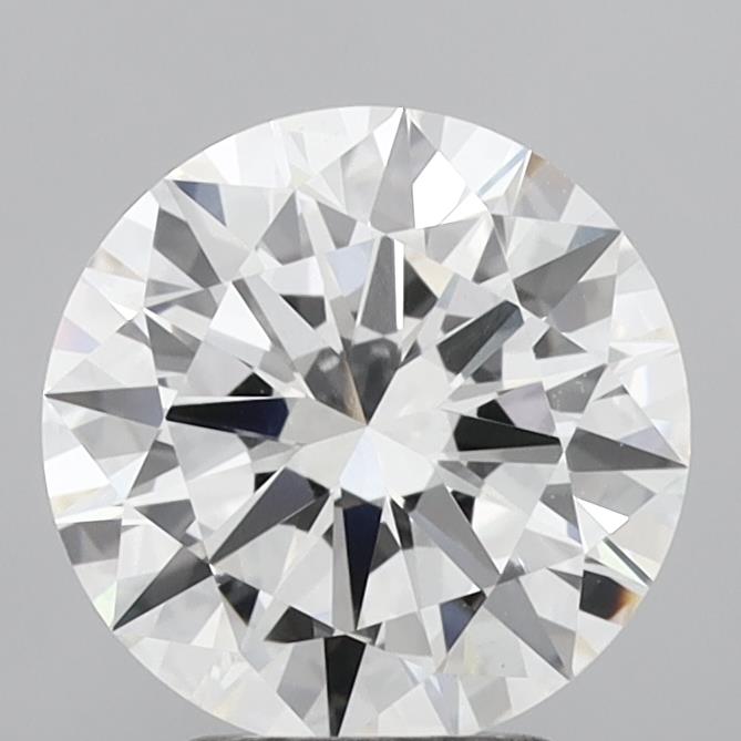 3.22ct Round E VVS2 Lab Created Diamond