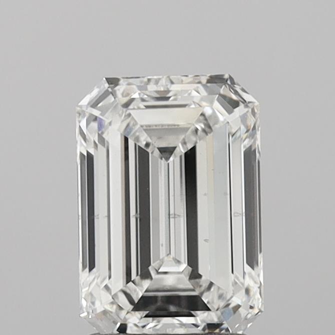1.91ct Emerald E VS2 Lab Created Diamond