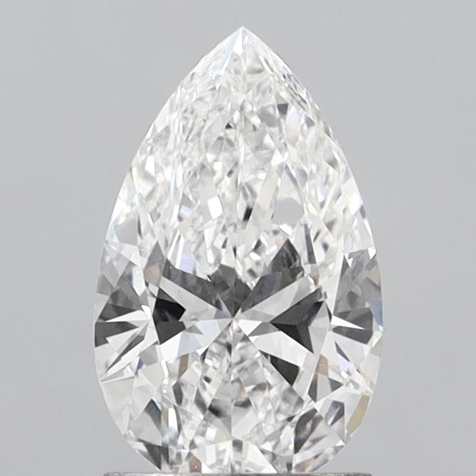 1.47ct Pear E VVS2 Lab Created Diamond