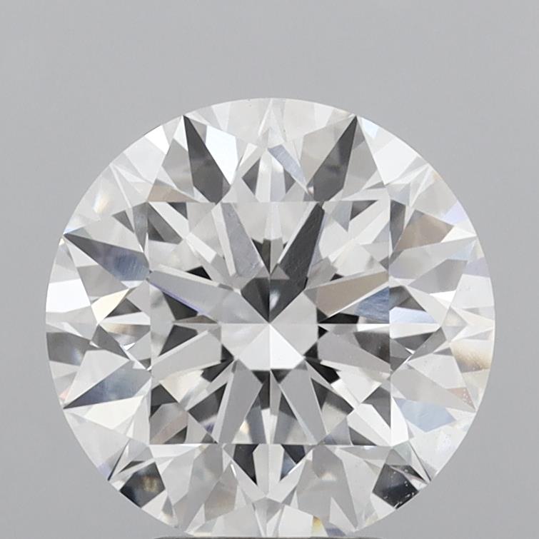 3.88ct Round E VVS2 Lab Created Diamond