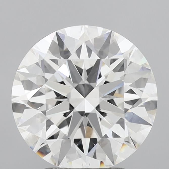 3.22ct Round E VVS2 Lab Created Diamond