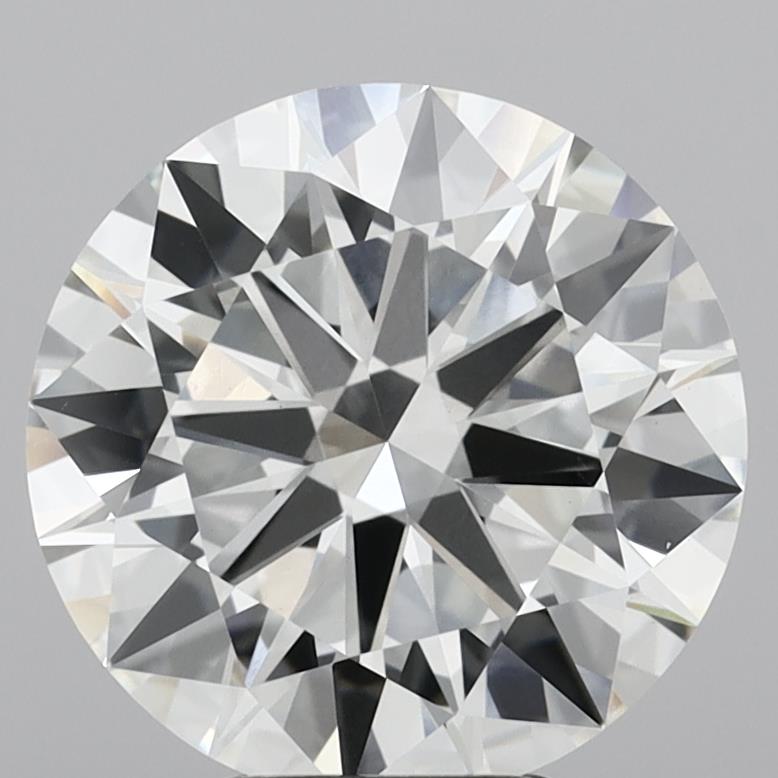 5.49ct Round G VVS2 Lab Created Diamond