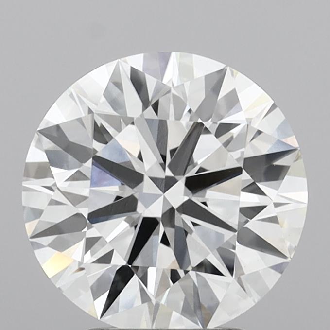 3.08ct Round E VVS2 Lab Created Diamond