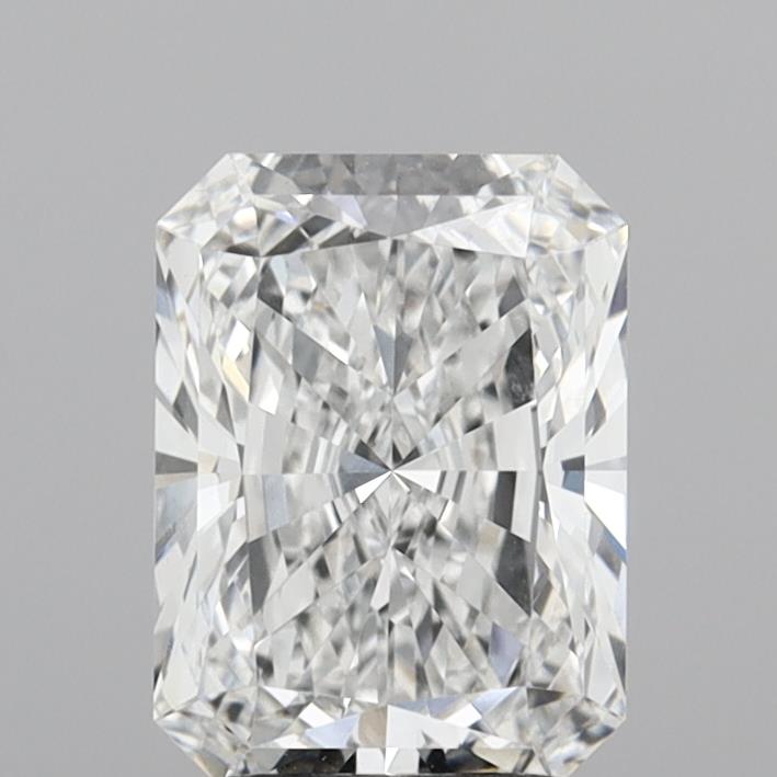 2.53ct Radiant D IF Lab Created Diamond
