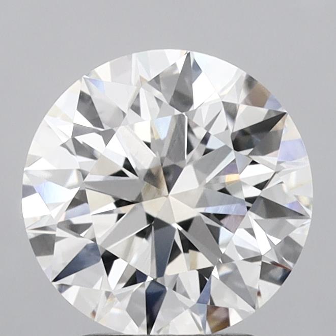 2.8ct Round F VVS2 Lab Created Diamond