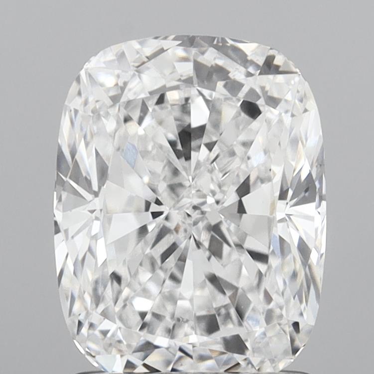 2.01ct Cushion D VS2 Lab Created Diamond