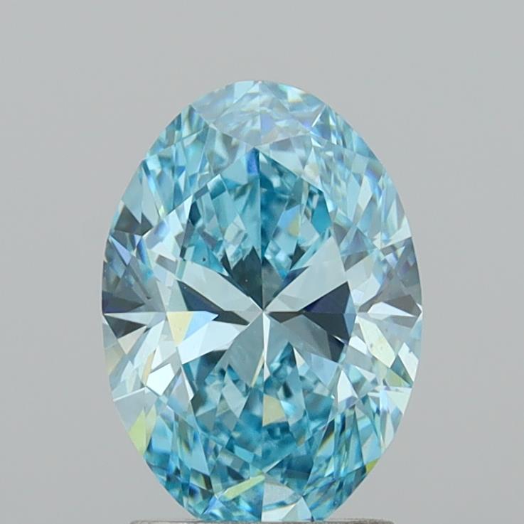 2.25ct Oval  VVS2 Lab Created Diamond