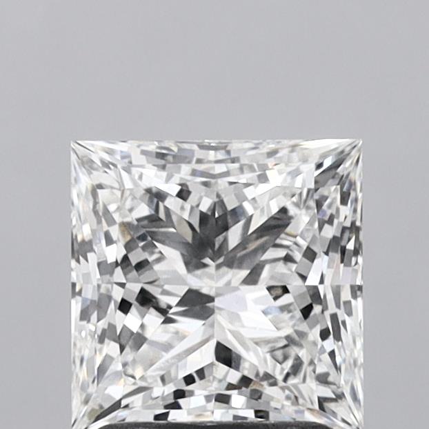 1.79ct Princess F VVS2 Lab Created Diamond