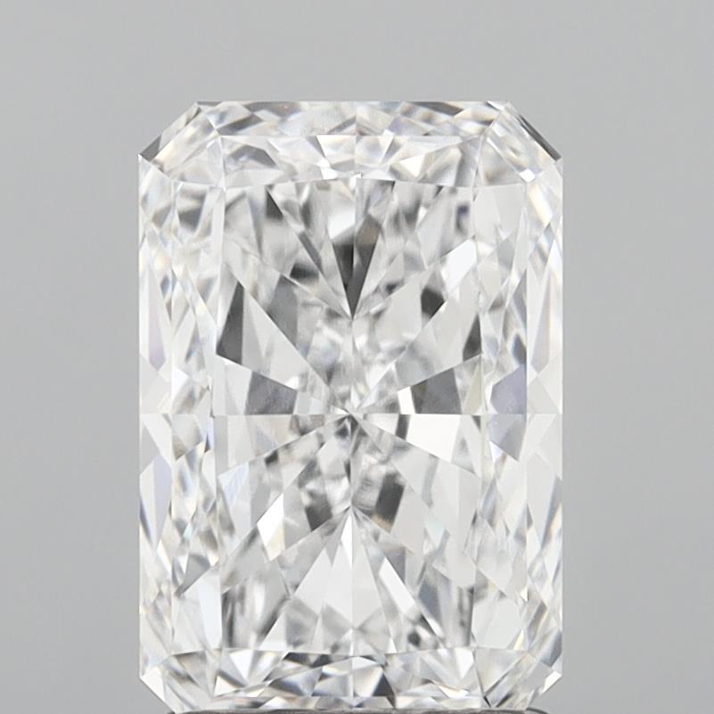 2.31ct Radiant D IF Lab Created Diamond