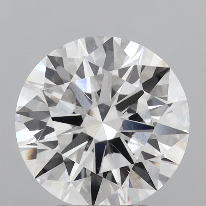 3.08ct Round E VS2 Lab Created Diamond