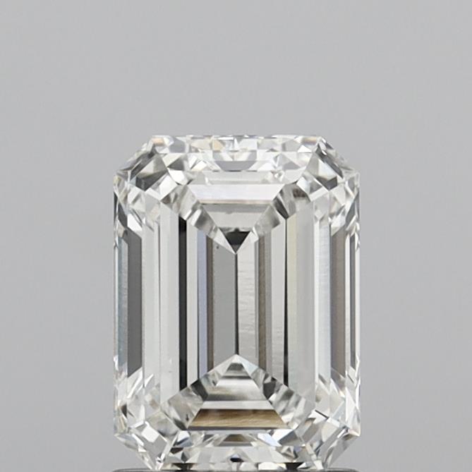 1.48ct Emerald F VS2 Lab Created Diamond