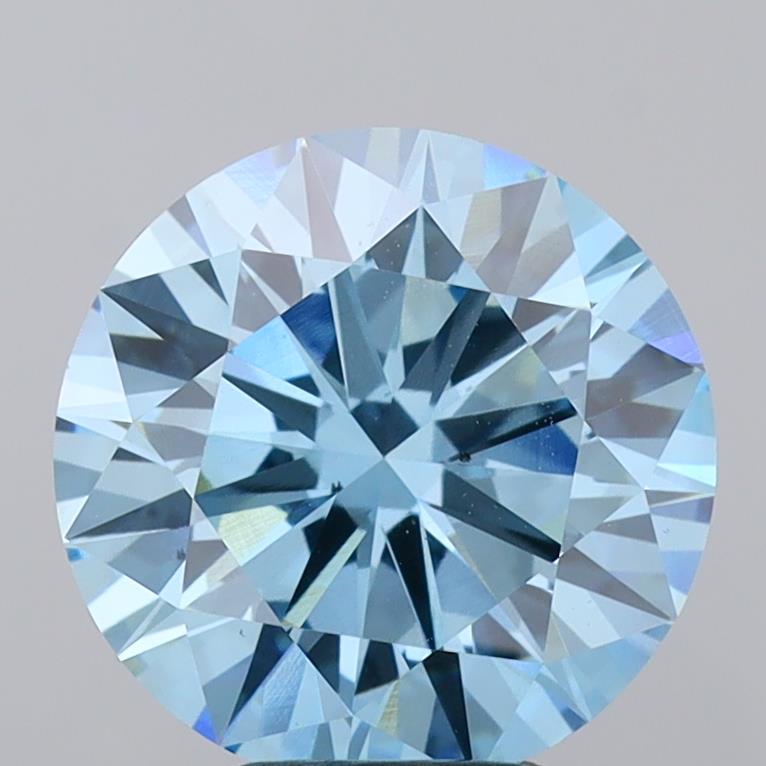 5.01ct Round  VS2 Lab Created Diamond