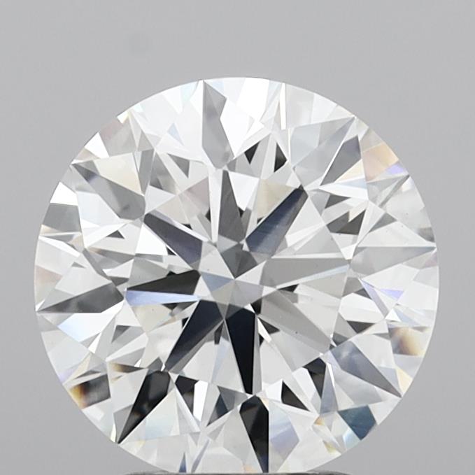 3.08ct Round E VVS2 Lab Created Diamond