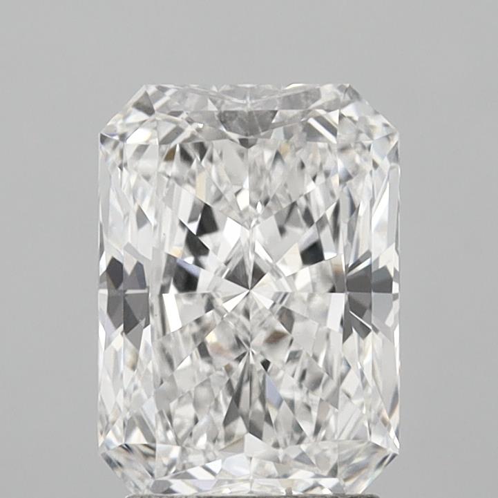 2.6ct Radiant E VS1 Lab Created Diamond