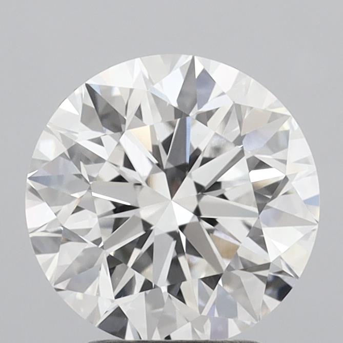 2.93ct Round F VVS2 Lab Created Diamond
