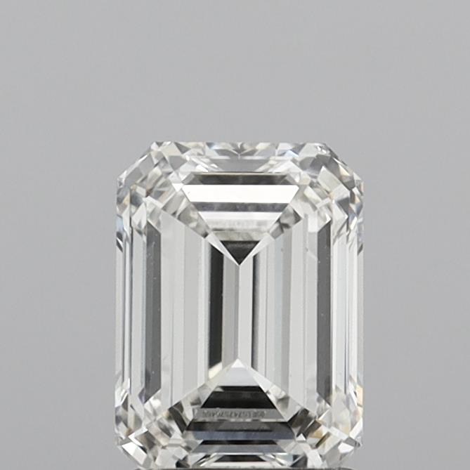 1.59ct Emerald F VS1 Lab Created Diamond