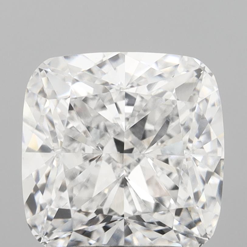 3.01ct Cushion D VVS2 Lab Created Diamond