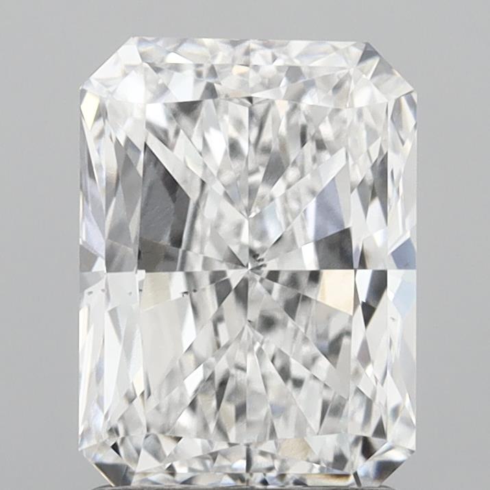 2.01ct Radiant E VS2 Lab Created Diamond