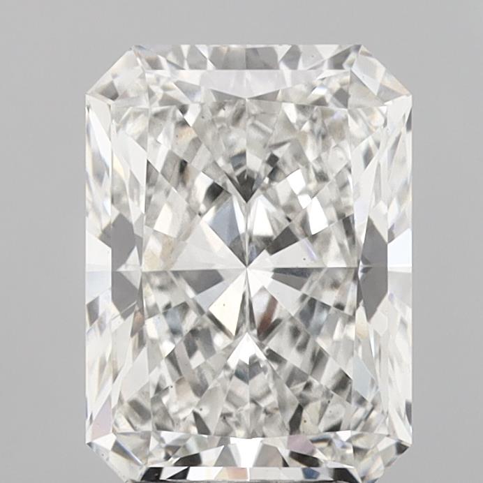 3.39ct Radiant G VS2 Lab Created Diamond