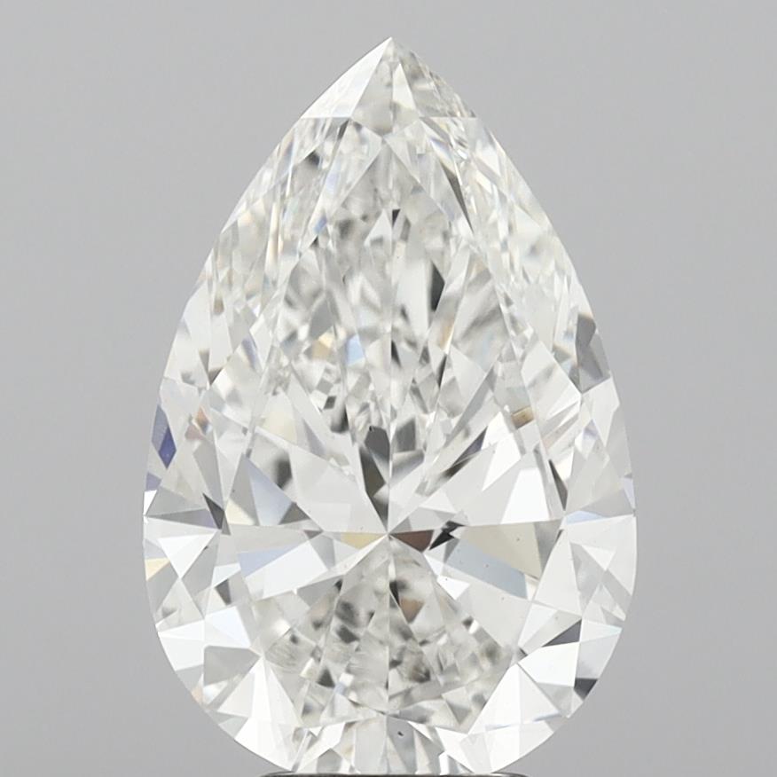 5.01ct Pear G VS1 Lab Created Diamond