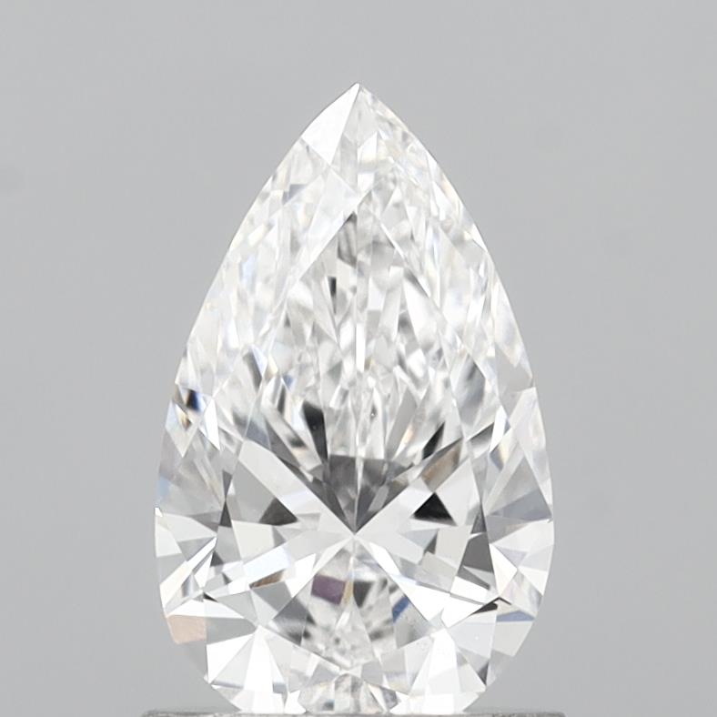 1.02ct Pear D VS1 Lab Created Diamond