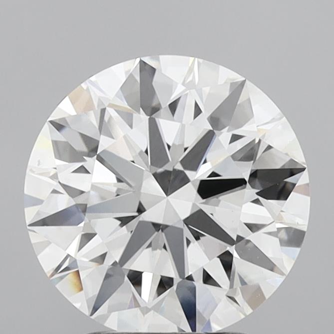 3.06ct Round E VVS2 Lab Created Diamond