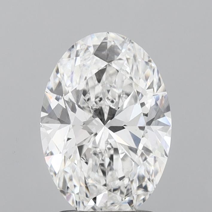 2.06ct Oval D VS1 Lab Created Diamond