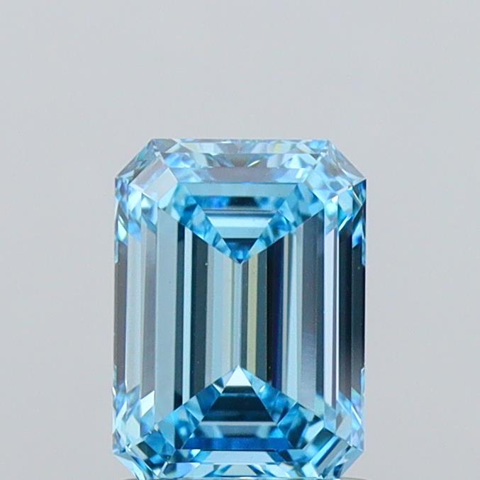 1.44ct Emerald  VS1 Lab Created Diamond