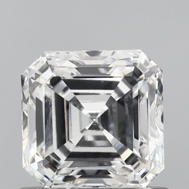 0.9ct Asscher D VVS2 Lab Created Diamond
