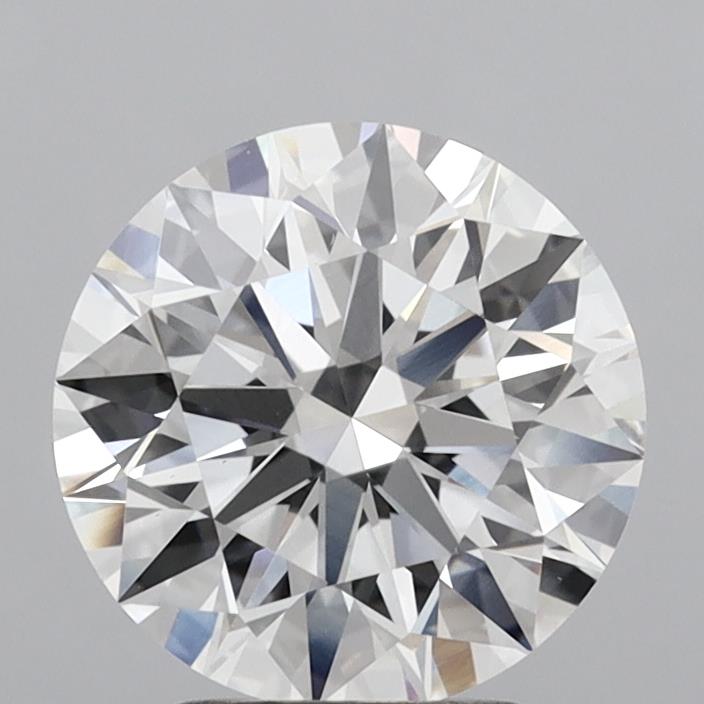 3.14ct Round F VVS2 Lab Created Diamond