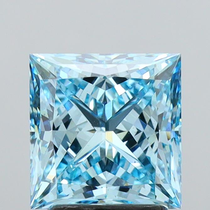 2.81ct Princess  VS2 Lab Created Diamond