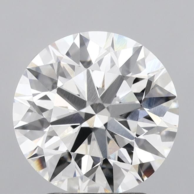 2.71ct Round F VVS2 Lab Created Diamond