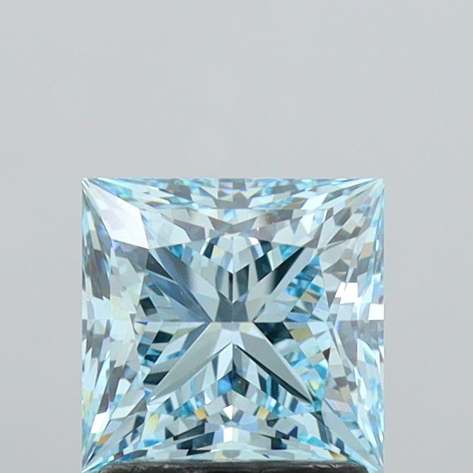1.84ct Princess  VVS2 Lab Created Diamond