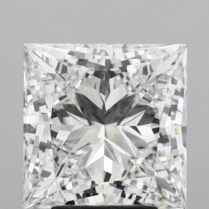 4.54ct Princess F VVS2 Lab Created Diamond