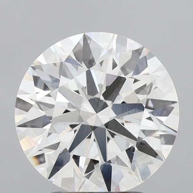 3.07ct Round E VS2 Lab Created Diamond