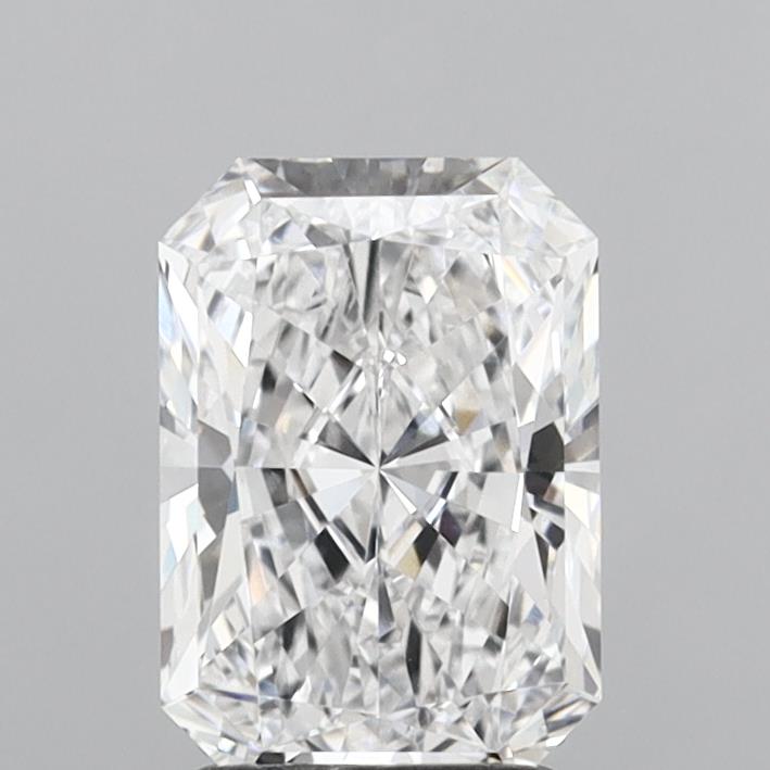 2.09ct Radiant D IF Lab Created Diamond