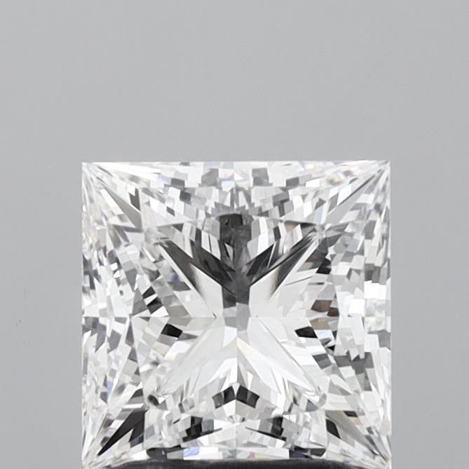 2.22ct Princess E VS1 Lab Created Diamond