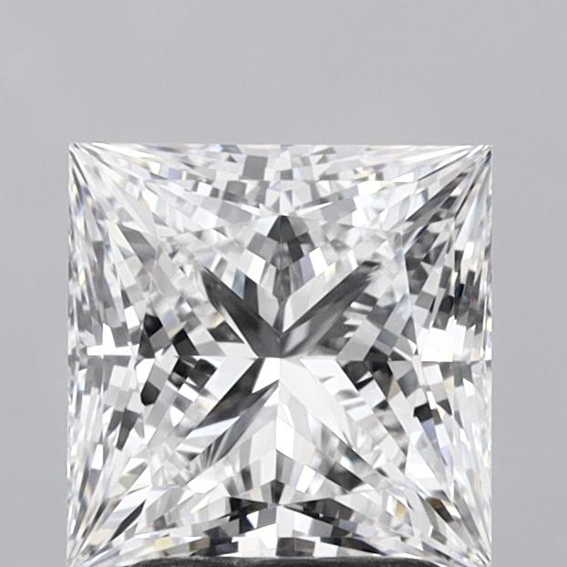 2.44ct Princess E VVS2 Lab Created Diamond